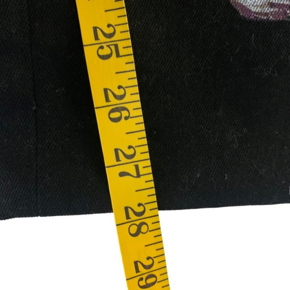 JUSTCAVALLI Roberto London Floral Straight High‎ Waisted Painted Jeans - Picture 15 of 15